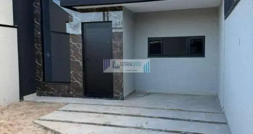 Linda residência moderna no balneário caravelas - 3 dormitórios/suíte e piscina.