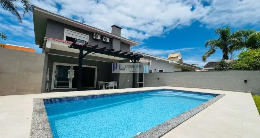 Lazer e qualidade de vida no balneário atami - sobrado 5 dormitórios e piscina.