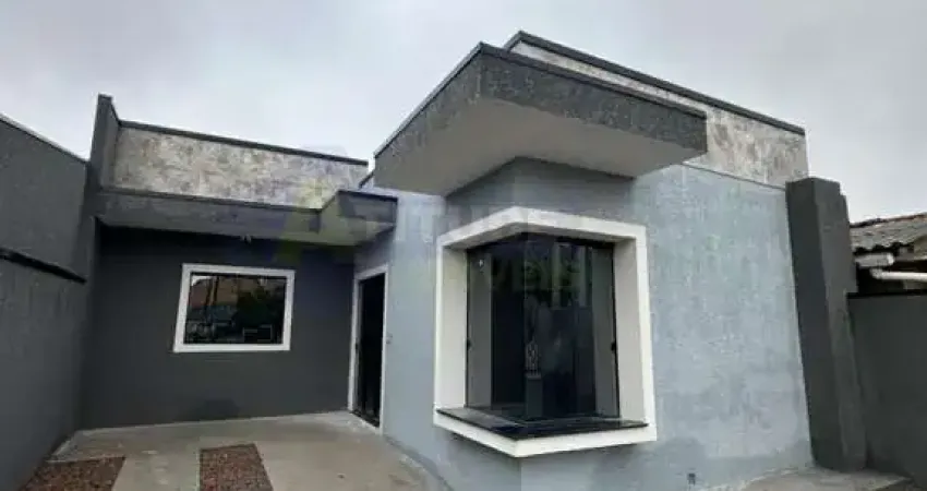 Casa para Venda em Araucária, Tindiquera, 3 dormitórios, 1 banheiro, 2 vagas