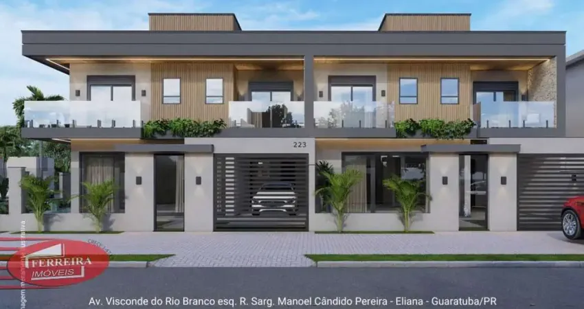 Casa com 3 quartos à venda na Rua Sargento Emanoel Candido Pereira, Balneário Eliane, Guaratuba