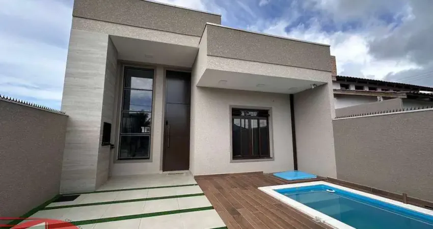 Casa com 3 quartos para alugar na Rua Dos Andradas, 571, Brejatuba, Guaratuba