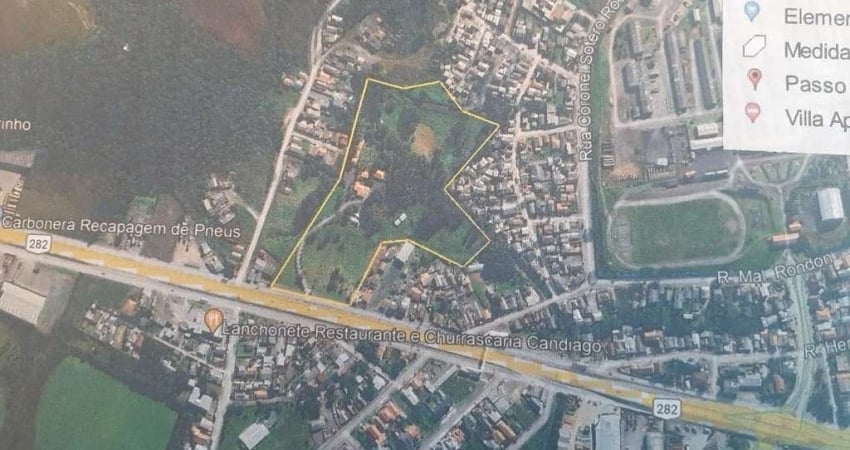 Terreno comercial à venda na Rodovia BR-282, 2345, Passo Fundo, Lages