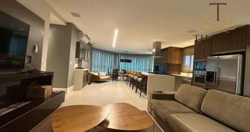 Apartamento com 3 dormitórios para alugar, 137 m² por R$ 15.000,02/mês - Praia Brava - Itajaí/SC