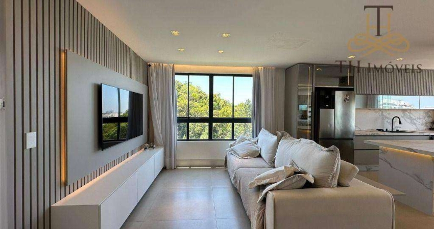 Apartamento Triplex com 3 dormitórios para alugar, 190 m² por R$ 18.600,00/mês - Praia Brava - Itajaí/SC