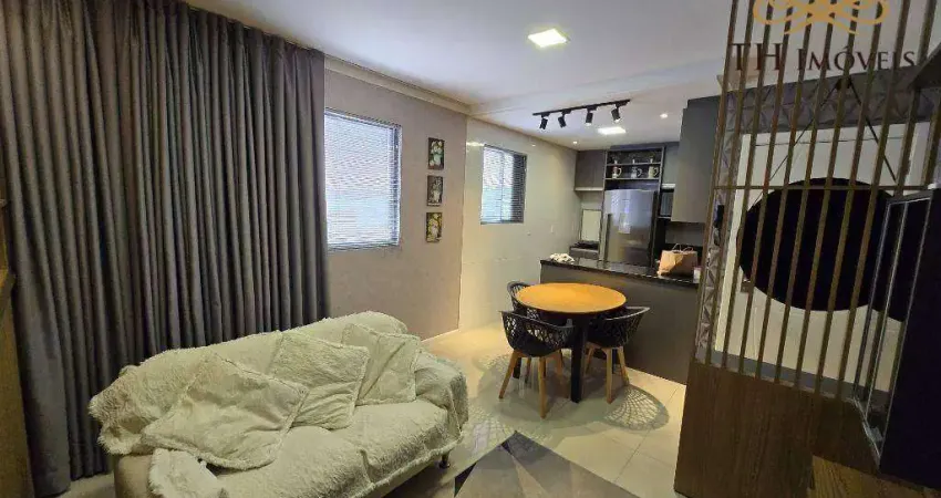Apartamento com 2 dormitórios para alugar, 60 m² por R$ 3.900,02/mês - Municipios - Balneário Camboriú/SC