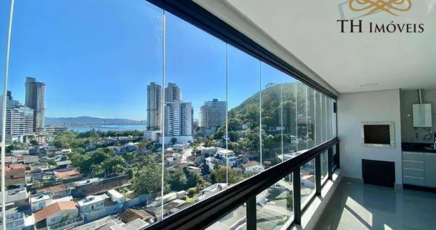 Apartamento com 3 dormitórios para alugar, 107 m² por R$ 5.897,00/mês - Fazenda - Itajaí/SC