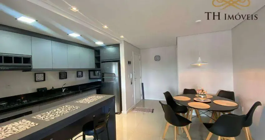 Apartamento com 2 dormitórios para alugar, 68 m² por r$ 5.573,00/mês - fazenda - itajaí/sc