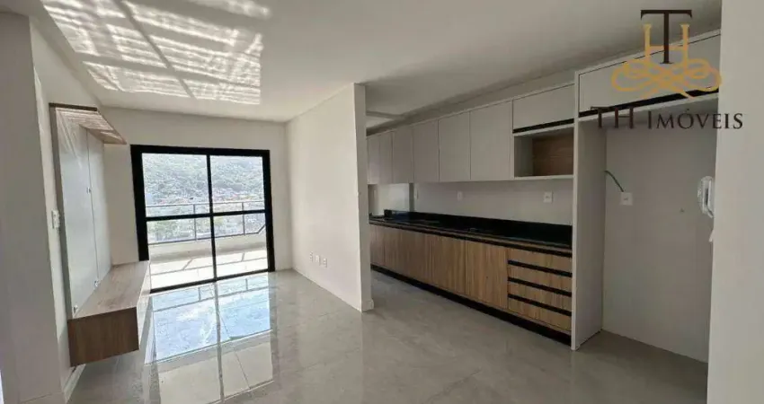 Apartamento com 2 dormitórios para alugar, 80 m² por r$ 4.750/mês - fazenda - itajaí/sc