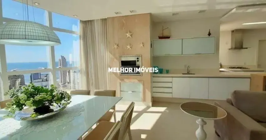 Aluguel anual - alto padrão com 3 suítes e 2 vagas no centro de balneário camboriú -sc