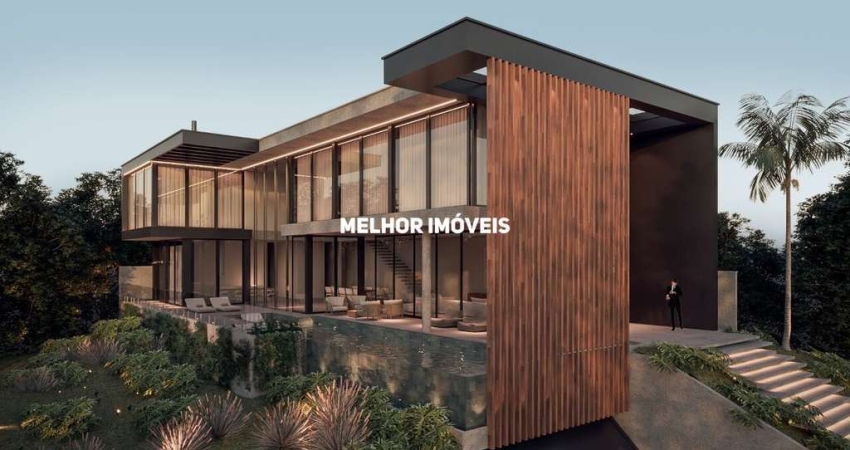 Condomínio Bella Vista Residence Club - Casa magnifica nova mobiliada  alto padrão em condomínio fechado com 5 suítes, 8 vagas em Balneário Camboriú.