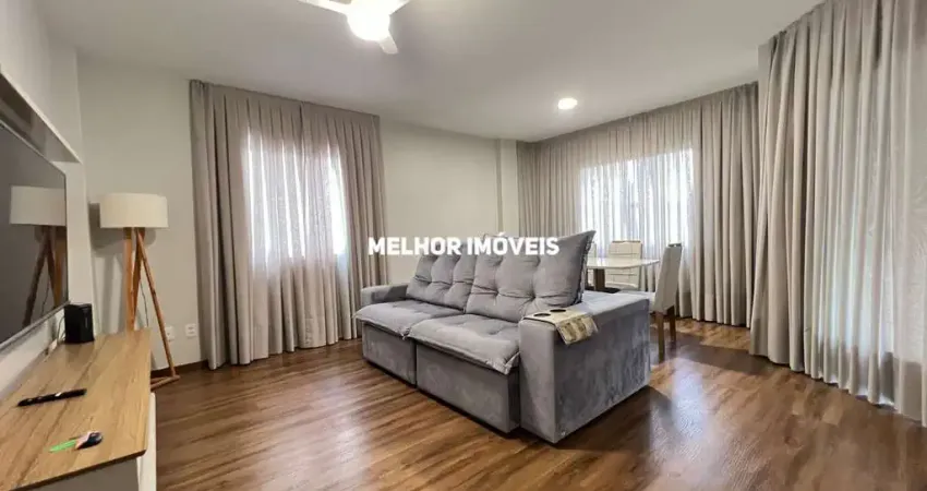 Locação anual mobiliado com 2 dormitórios sendo 1 suíte, em balneário camboriú