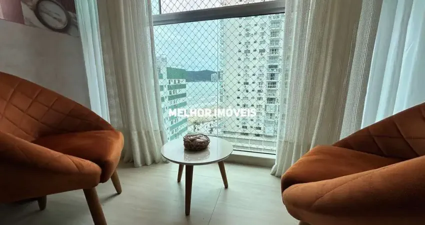 Aldebaran - apartamento á venda com 02 dormitórios em condomínio frente mar no centro de balneário camboriú.