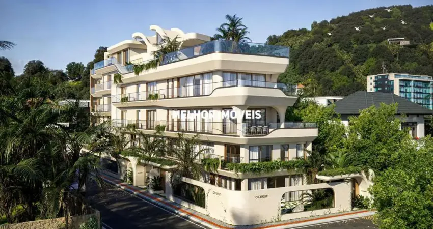 Oceean - apartamento frente mar no edifício occean em cabeçudas - itajaí
