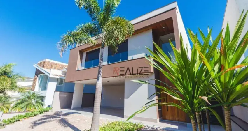Sobrado à venda, 377 m² por R$ 3.800.000,00 - Condomínio Santa Clara - Indaiatuba/SP