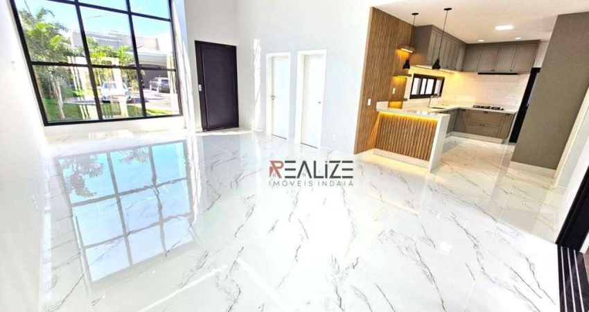 Casa térrea com 4 suítes à venda, 226 m² por R$ 2.490.000 - Condomínio Dona Lucilla - Indaiatuba/SP