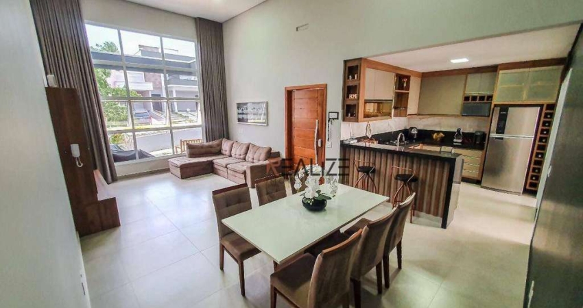 Casa com 3 dormitórios à venda, 140 m² por R$ 1.250.000,00 - Condomínio Jardim Brescia - Indaiatuba/SP