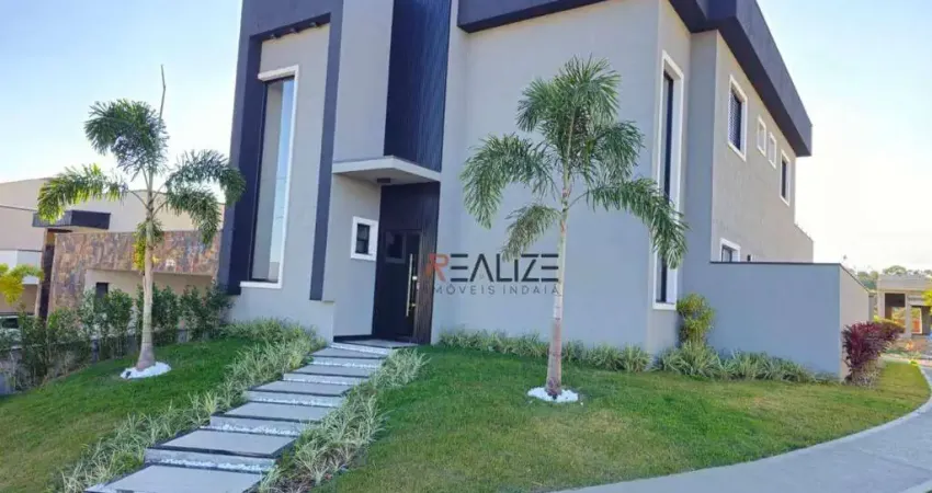 Sobrado/Casa com 4 suítes à venda, 235 m² por R$ 1.800.000 - Condomínio Fechado - Indaiatuba/SP