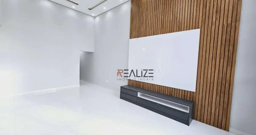 Casa moderna com piscina e 3 suítes à venda, 140 m² por r$ 1.300.000 - condomínio jardim brescia - indaiatuba/sp