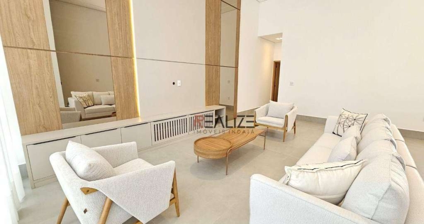 Casa com mobília de luxo e 3 suítes à venda, 200 m² por R$ 2.290.000 - Condomínio Dona Maria José - Indaiatuba/SP
