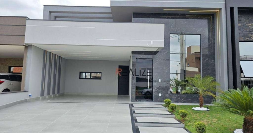 Casa moderna a venda por R$ 1.650.000 em Condomínio na Cidade de Indaiatuba Interior/SP