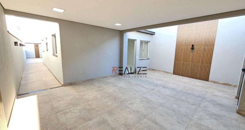 Casa com quintal e 2 dormitórios à venda, 98 m² por R$ 490.000 - Smart City - Indaiatuba/SP