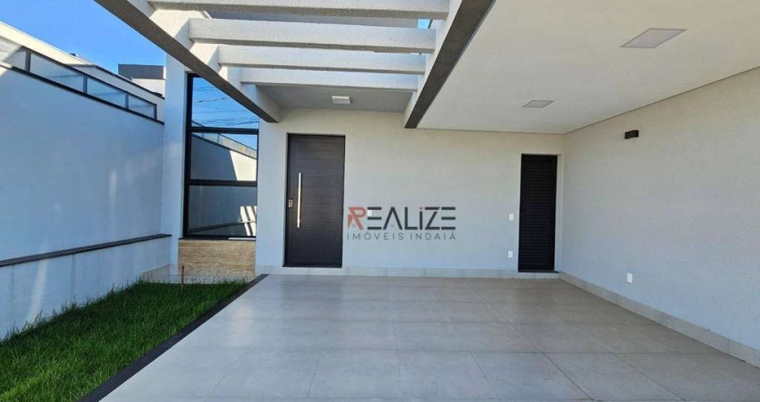 Casa moderna com 3 dormitórios à venda, 110 m² por R$ 925.000 - Condomínio Jardins do Império - Indaiatuba/SP