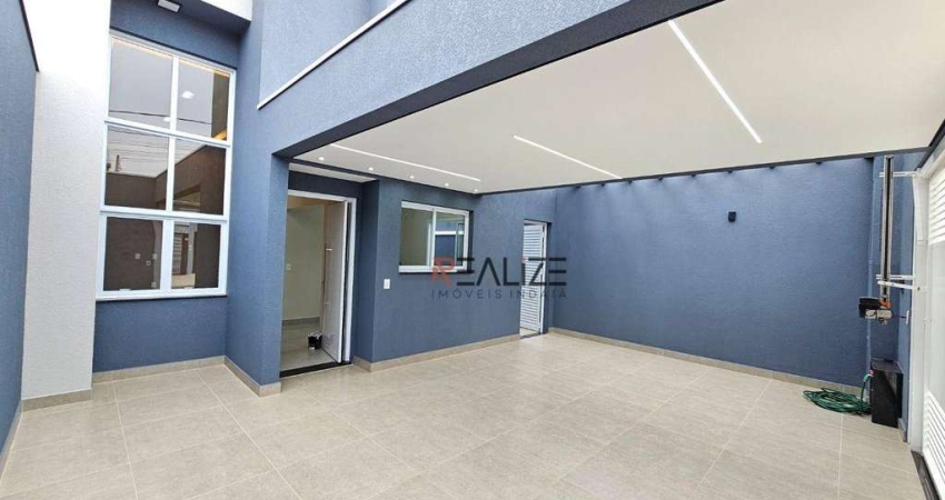 Casa moderna com 3 dormitórios à venda, 100 m² por R$ 680.000 - Jardim Residencial Veneza - Indaiatuba/SP