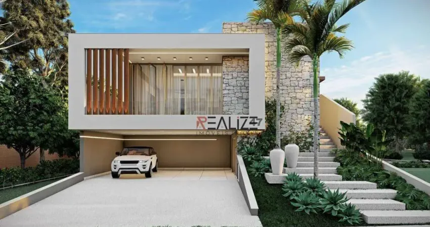 Casa de alto padrão com 4 suítes à venda, 332 m² por R$ 3.700.000 - Condomínio Helvetia Park I - Indaiatuba/SP