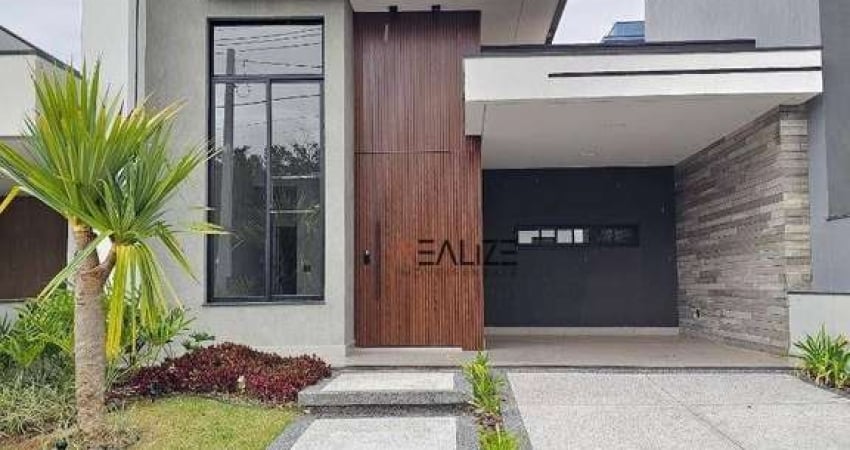 Casa moderna com 3 suítes à venda, 140 m² por R$ 1.200.000 - Condomínio Park Gran Reserve - Indaiatuba/SP