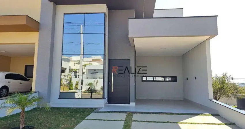 Casa com 3 suítes e piscina à venda, 155 m² por r$ 1.420.000 - condomínio jardim brescia - indaiatuba/sp
