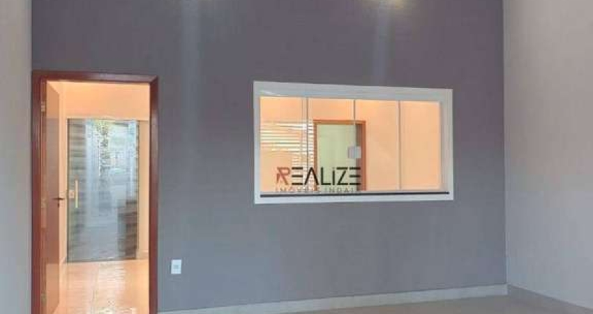 Casa nova com 3 dormitórios à venda, 114 m² por R$ 790.000 - Parque Boa Esperança - Indaiatuba/SP