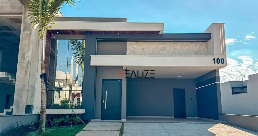 Casa moderna em condomínio, nova e pronta para morar – indaiatuba/sp – r$ 1.790.000