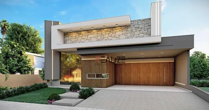 Casa moderna  a venda em condomínio nobre de indaiatuba/sp – 195 m² por r$ 2.100.000