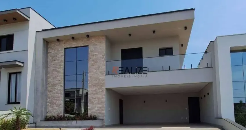 Sobrado com 3 suítes e quintal à venda, 246 m² por r$ 2.140.000 - condomínio jardins di roma - indaiatuba/sp