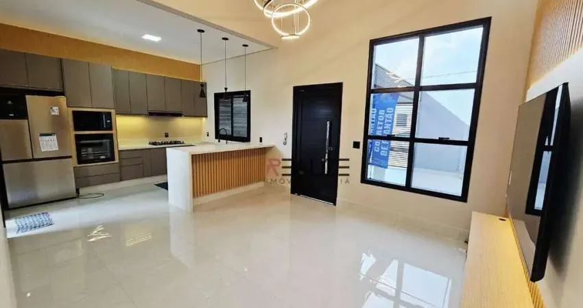Casa sofisticada à venda, 110 m² por r$ 795.000 - jardim bom sucesso - indaiatuba/sp