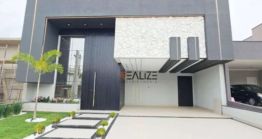 Integração, conforto e sofisticação – casa térrea à venda no condomínio evidências, indaiatuba/sp - r$1.900.000