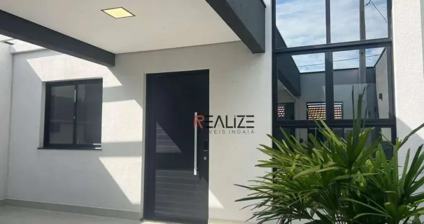 Casa moderna com 2 dormitórios à venda, 103 m² - Jardim dos Colibris - Indaiatuba/SP