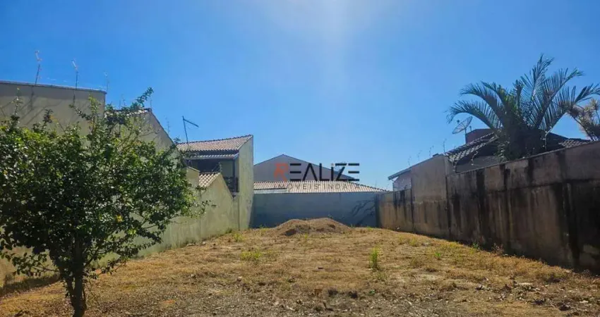 Terreno plano à venda, 290 m² por R$ 480.000 - Jardim Regina - Indaiatuba/SP