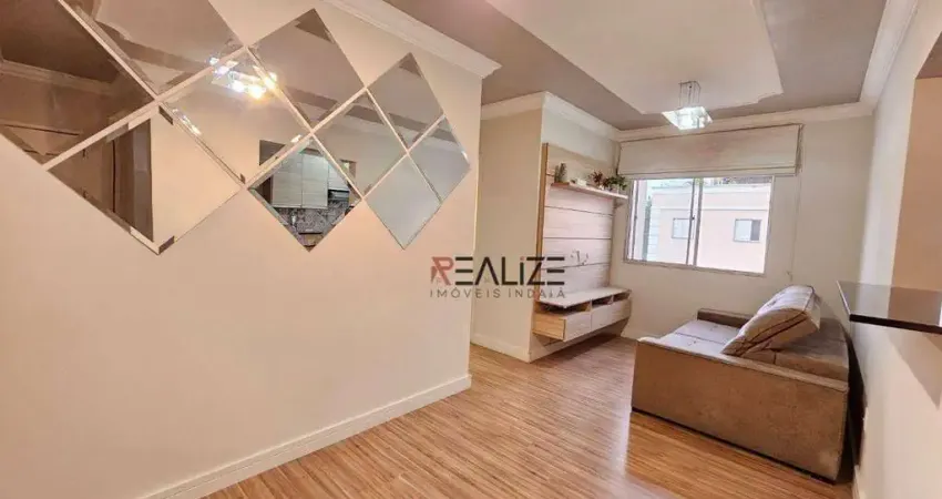 Apartamento com moveis planejados e 2 dormitórios à venda, 54 m² por R$ 330.000 - Condomínio Spazio Illuminare - Indaiatuba/SP
