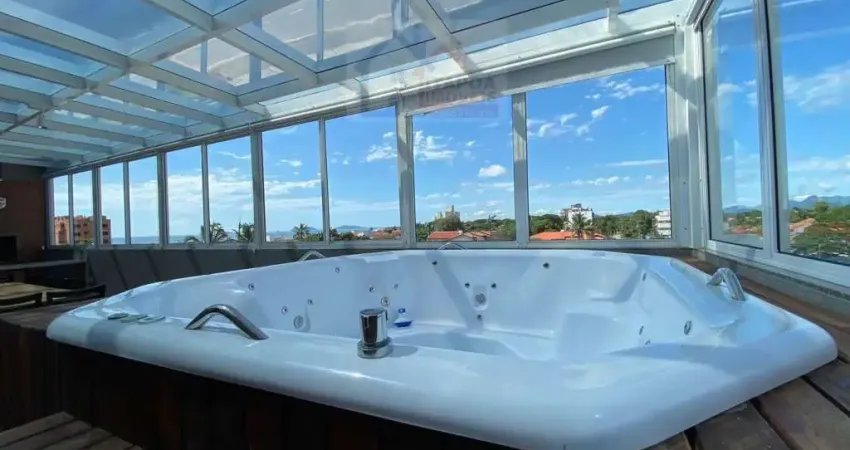 COBERTURA DUPLEX COM HIDROMASSAGEM 1 SUITE + 1 DORM.