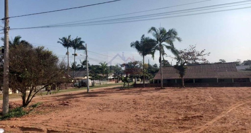 Terreno de Esquina com 360m² no Balneário Cambijú limpo e aterrado