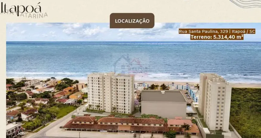 Apartamento 10° andar com 2 quartos a 120 metros do mar - Solarium Beach Club