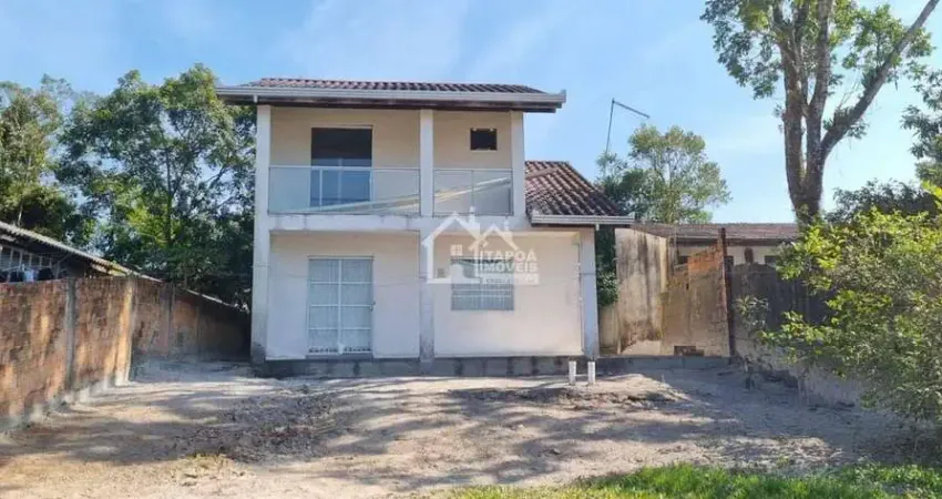 Sobrado com 3 dormitórios sendo 1suite balneário brasília em itapoá/sc.