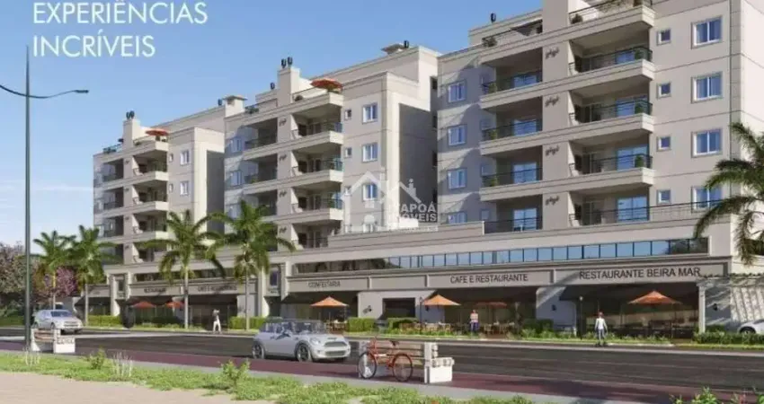 Edifico terra e mar, apartamento pé na areia, 3 dorms c/ suite localizado no centro de itapoá/sc.