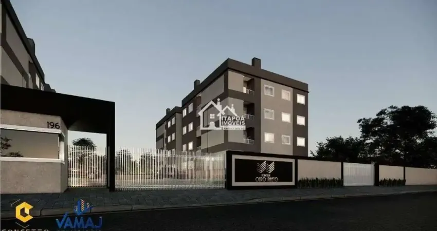 Lançamento residencial ouro preto, apartamento n° 114, 2 a 3 dormitórios com garden balneário itapoá apenas 900 metros do mar em itapoá/sc.