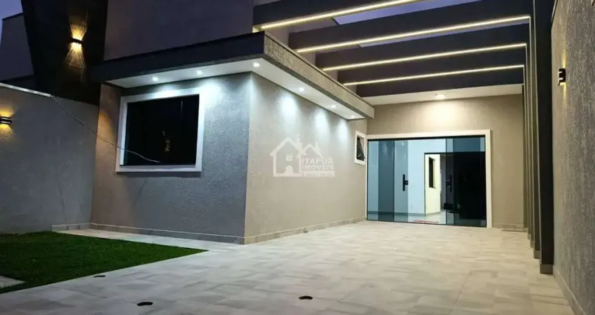 Casa com piscina alto padrão de acabamento no balneário paese