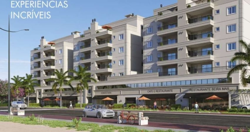 Apartamento 3 dorms c/ suite, 2 vagas frente mar em Itapoá.