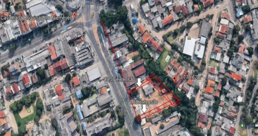 Terreno Comercial de 3.778,62 m² à venda em Porto Alegre-RS, Bairro Cavalhada: uma oportunidade imperdível!