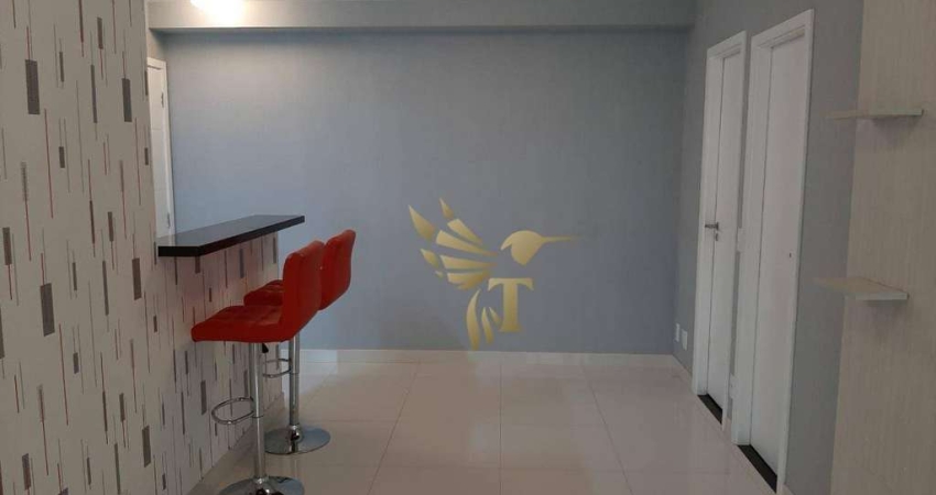 Apartamento com 1 dormitório para alugar, 52 m² por R$ 4.794/mês - Jardim Anália Franco - São Paulo/SP