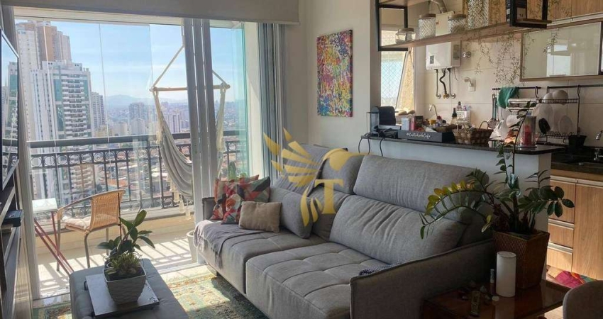 Apartamento com 1 dormitório à venda, 40 m² por R$ 610.000,00 - Vila Regente Feijó - São Paulo/SP